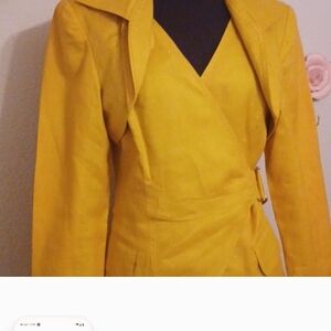 Tinato 2pc Yellow Women's Suit